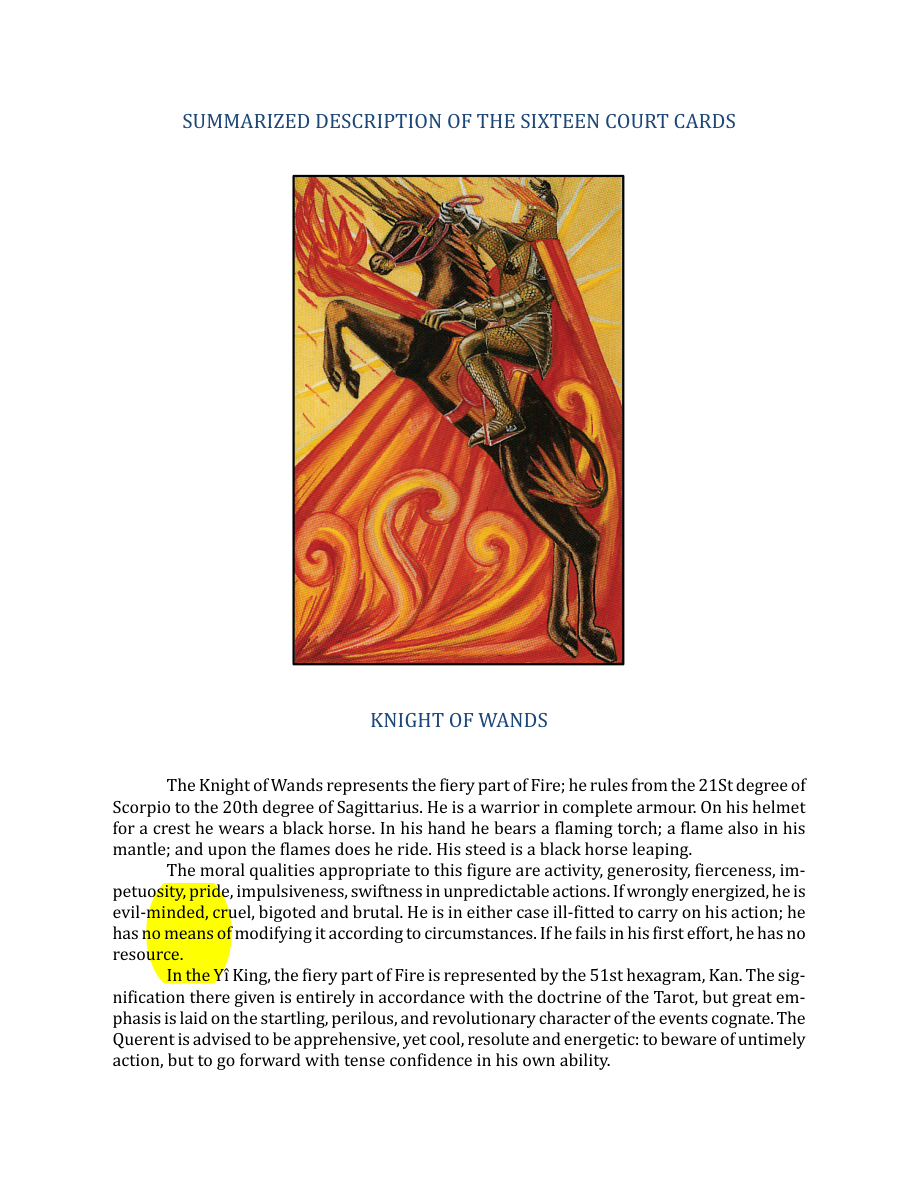 Original scan of The Book of Thoth, PDF page 142