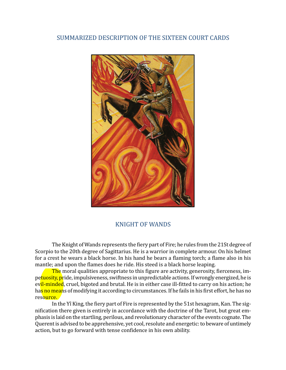 Original scan of The Book of Thoth, PDF page 142