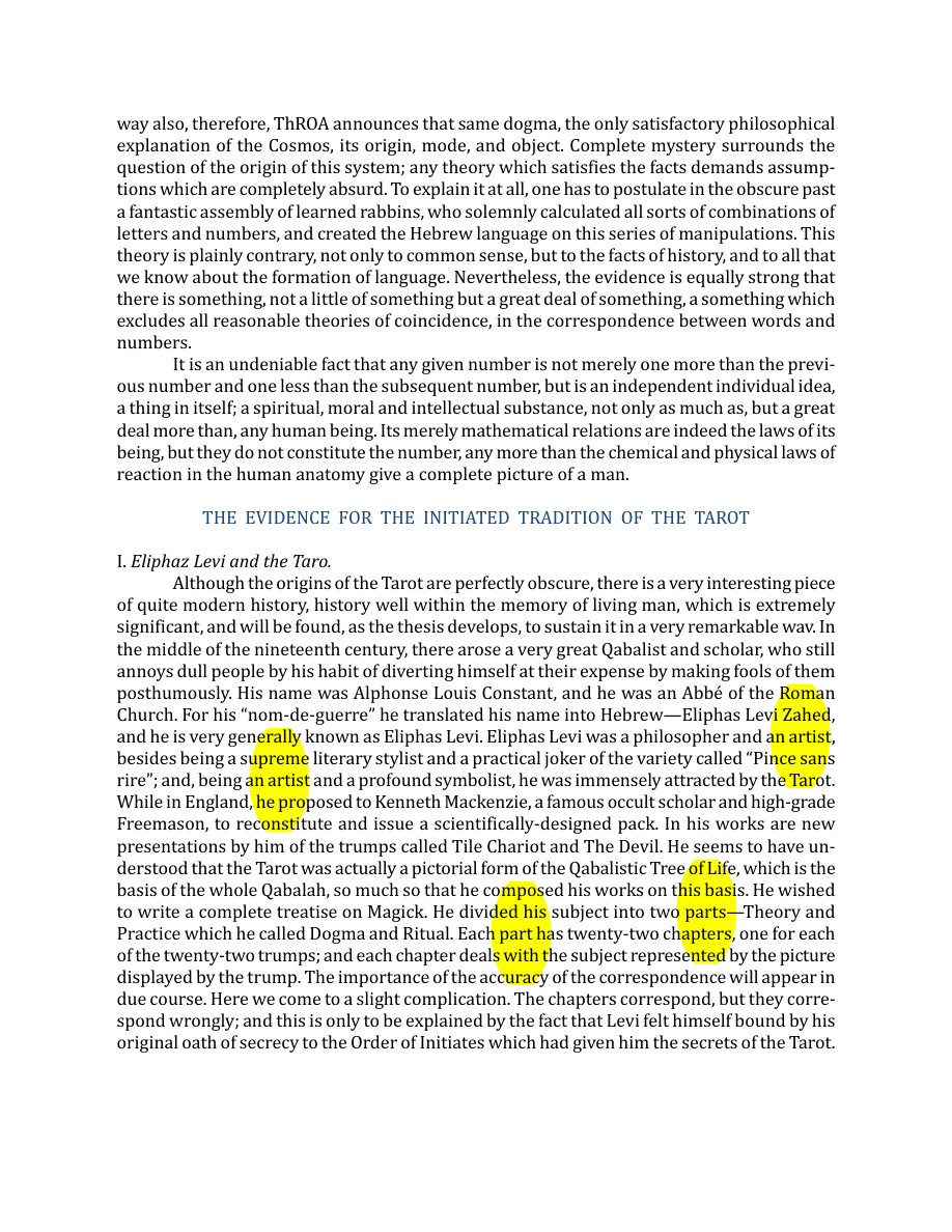Original scan of The Book of Thoth, PDF page 15