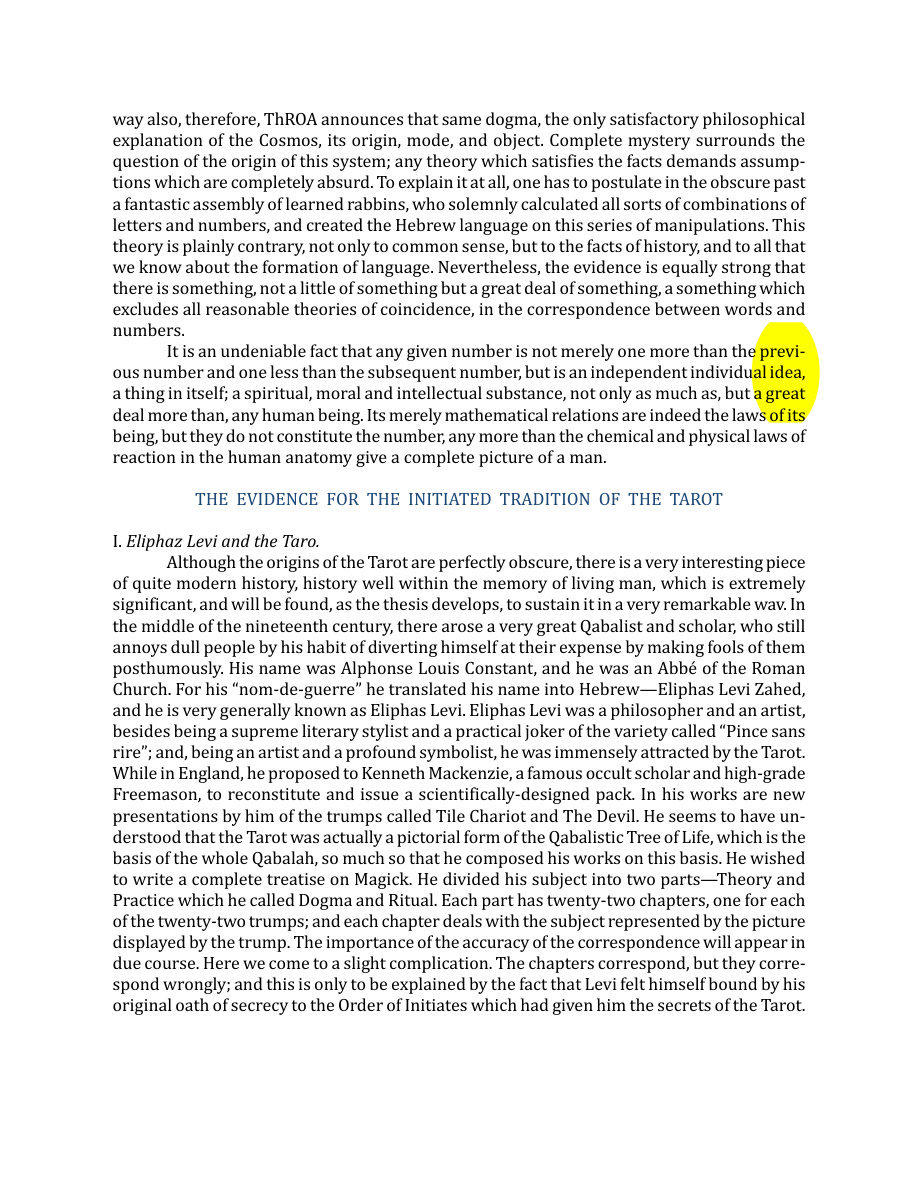 Original scan of The Book of Thoth, PDF page 15