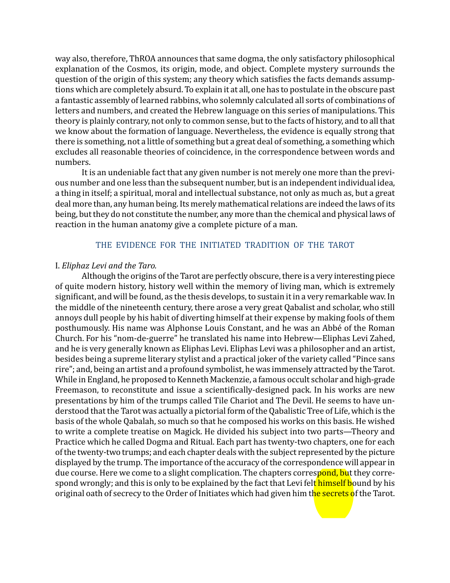 Original scan of The Book of Thoth, PDF page 15