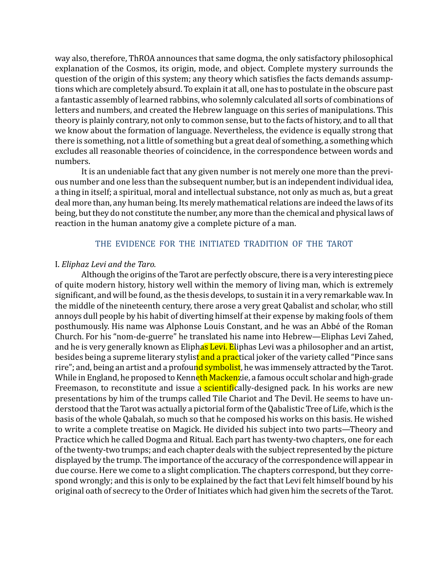 Original scan of The Book of Thoth, PDF page 15