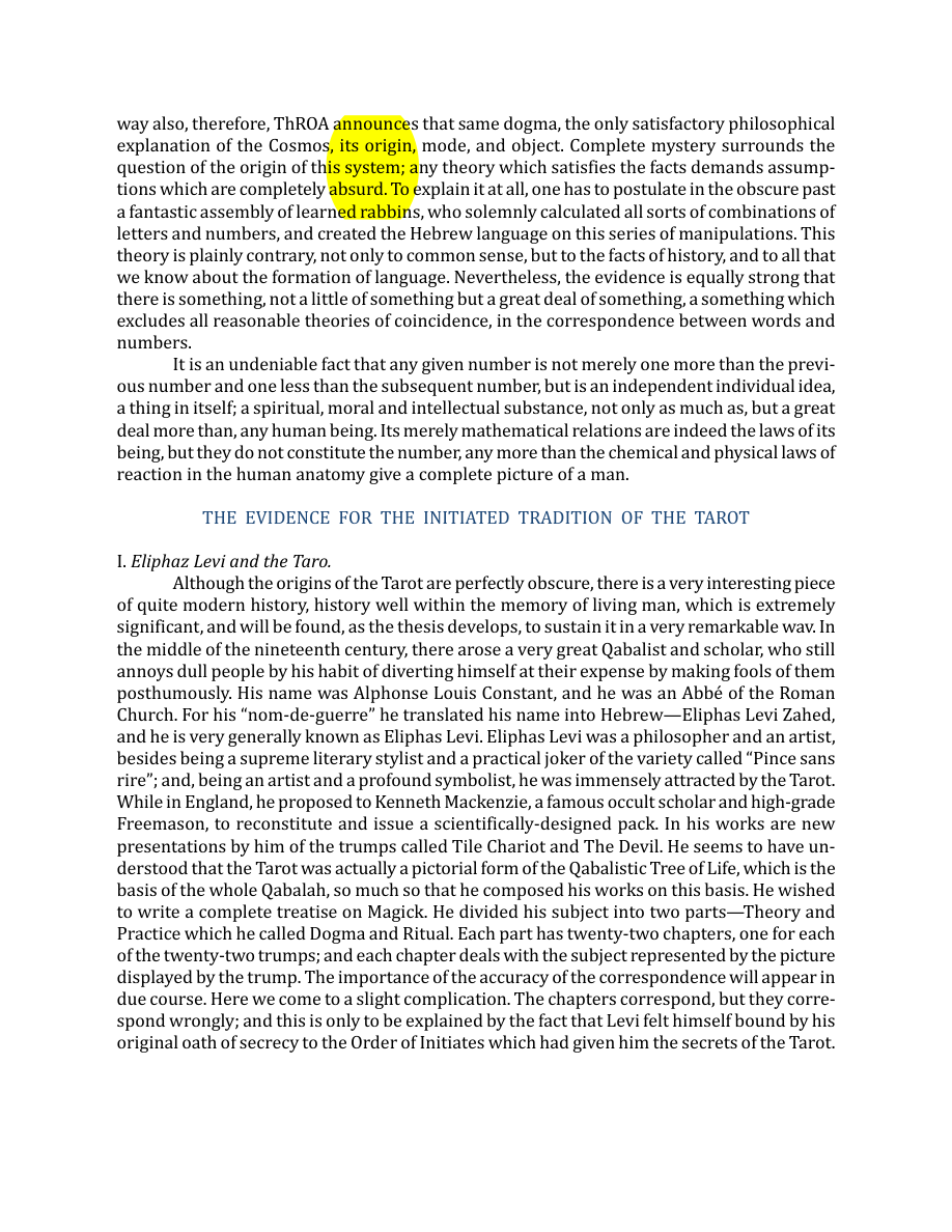 Original scan of The Book of Thoth, PDF page 15