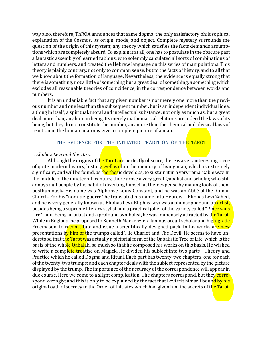 Original scan of The Book of Thoth, PDF page 15