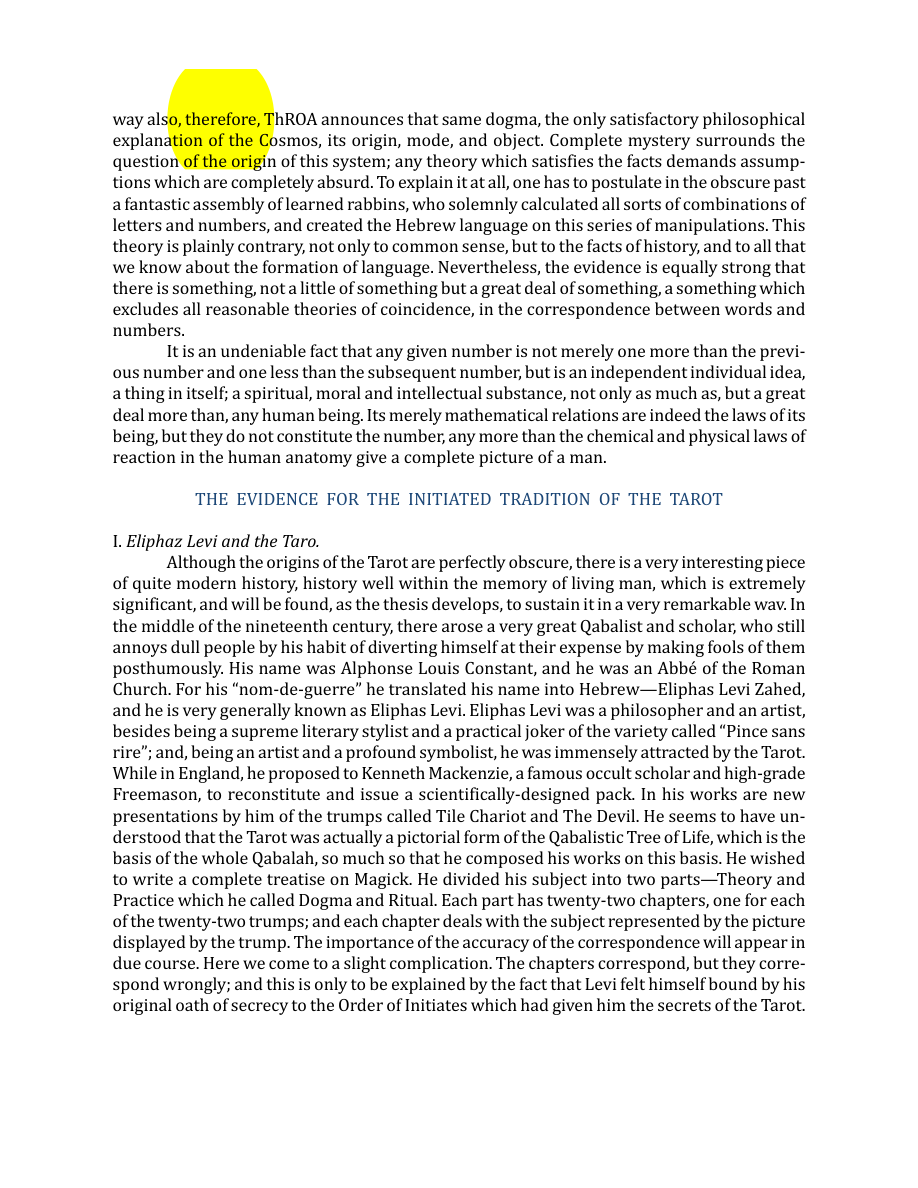 Original scan of The Book of Thoth, PDF page 15