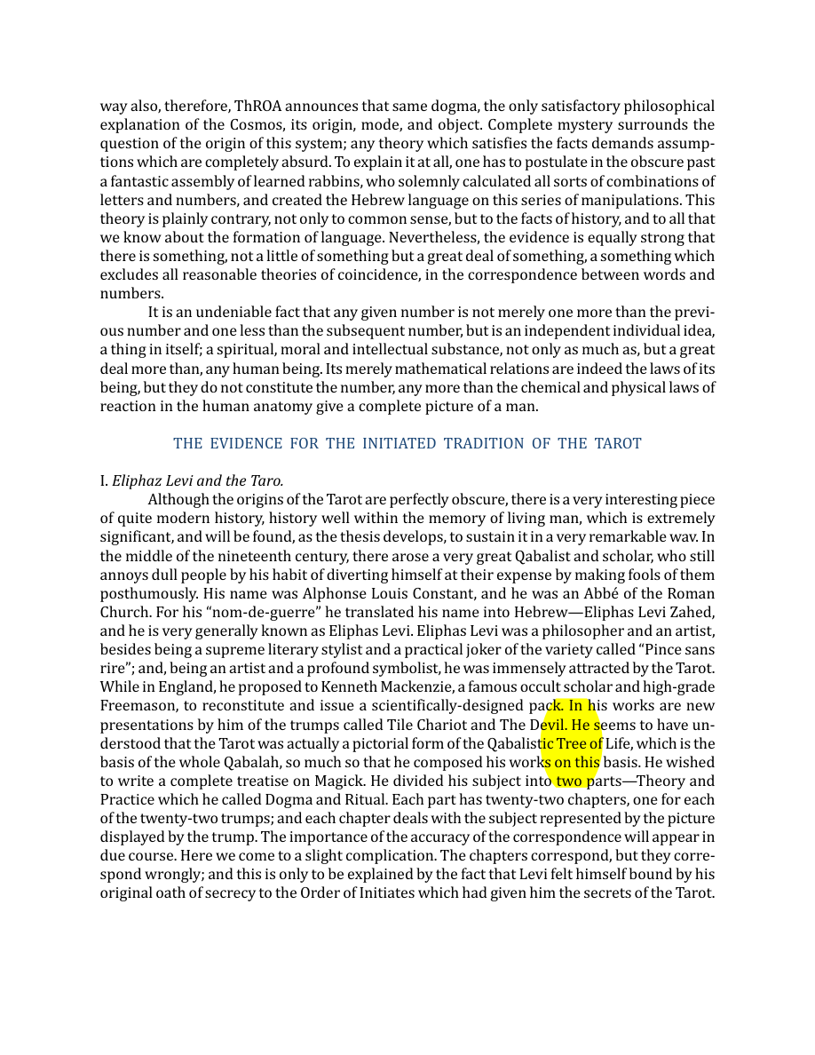 Original scan of The Book of Thoth, PDF page 15