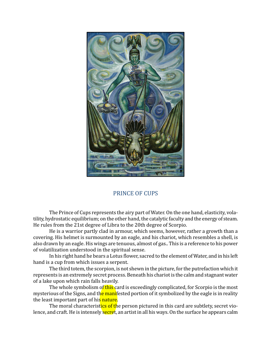 Original scan of The Book of Thoth, PDF page 154