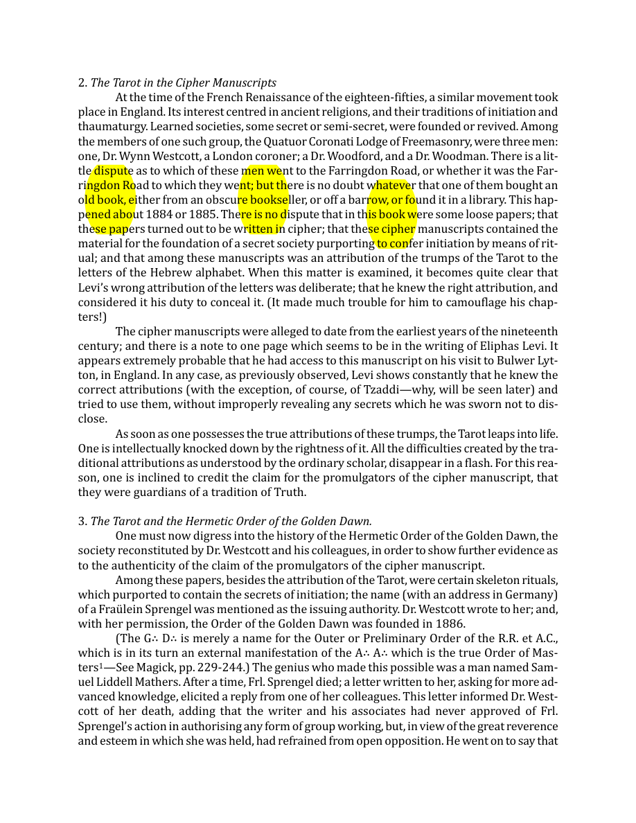 Original scan of The Book of Thoth, PDF page 16