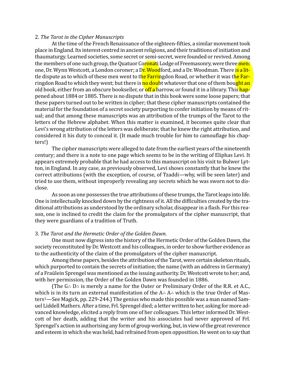 Original scan of The Book of Thoth, PDF page 16