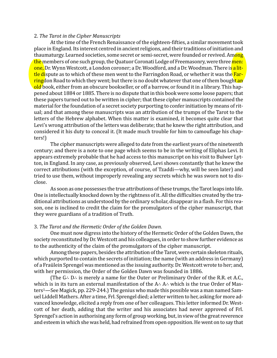 Original scan of The Book of Thoth, PDF page 16