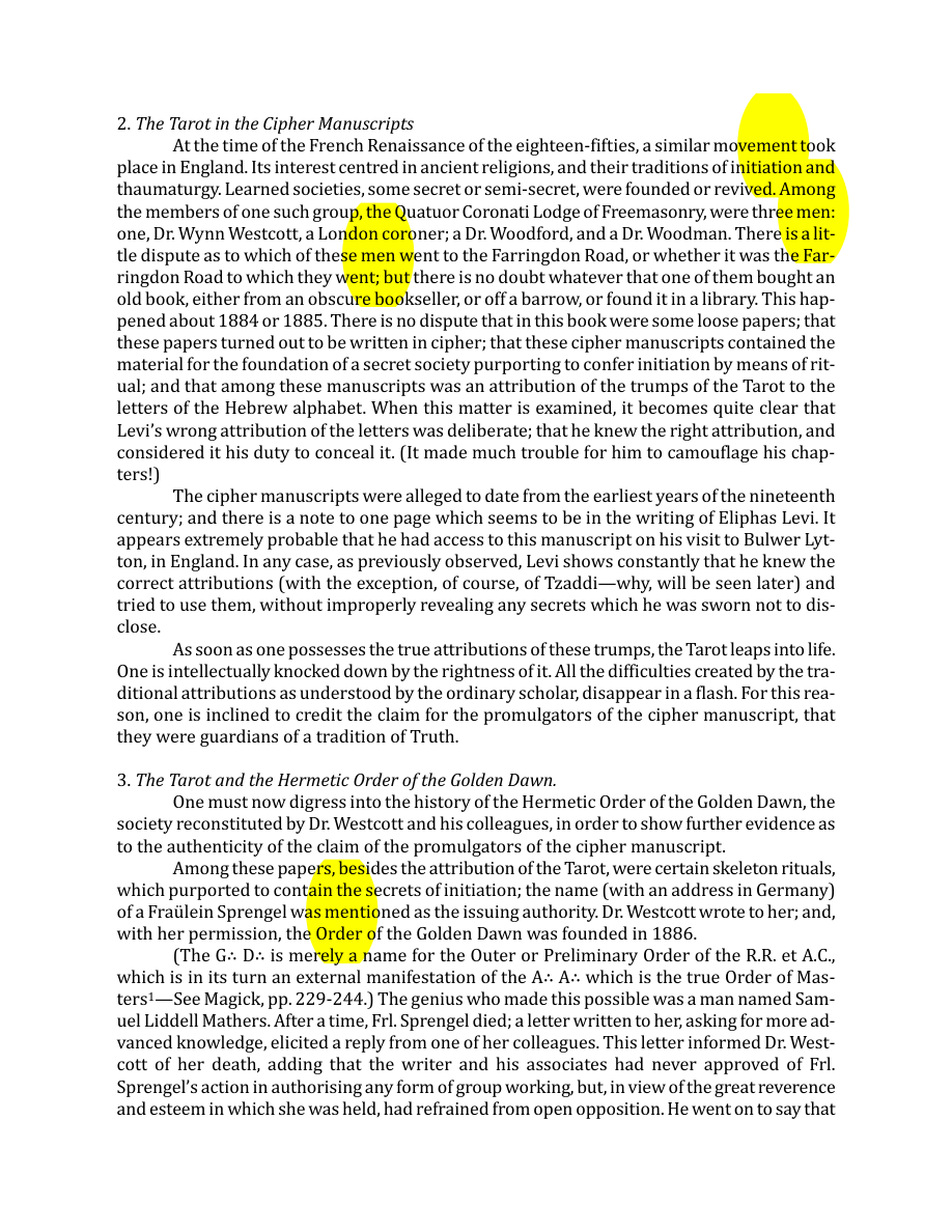Original scan of The Book of Thoth, PDF page 16