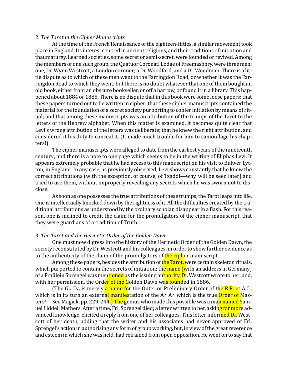 Original scan of The Book of Thoth, PDF page 16