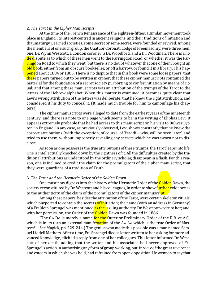 Original scan of The Book of Thoth, PDF page 16
