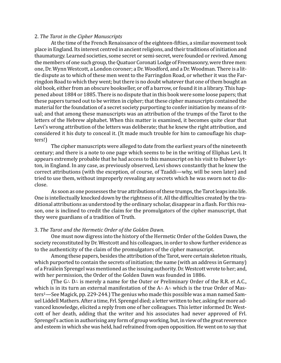 Original scan of The Book of Thoth, PDF page 16