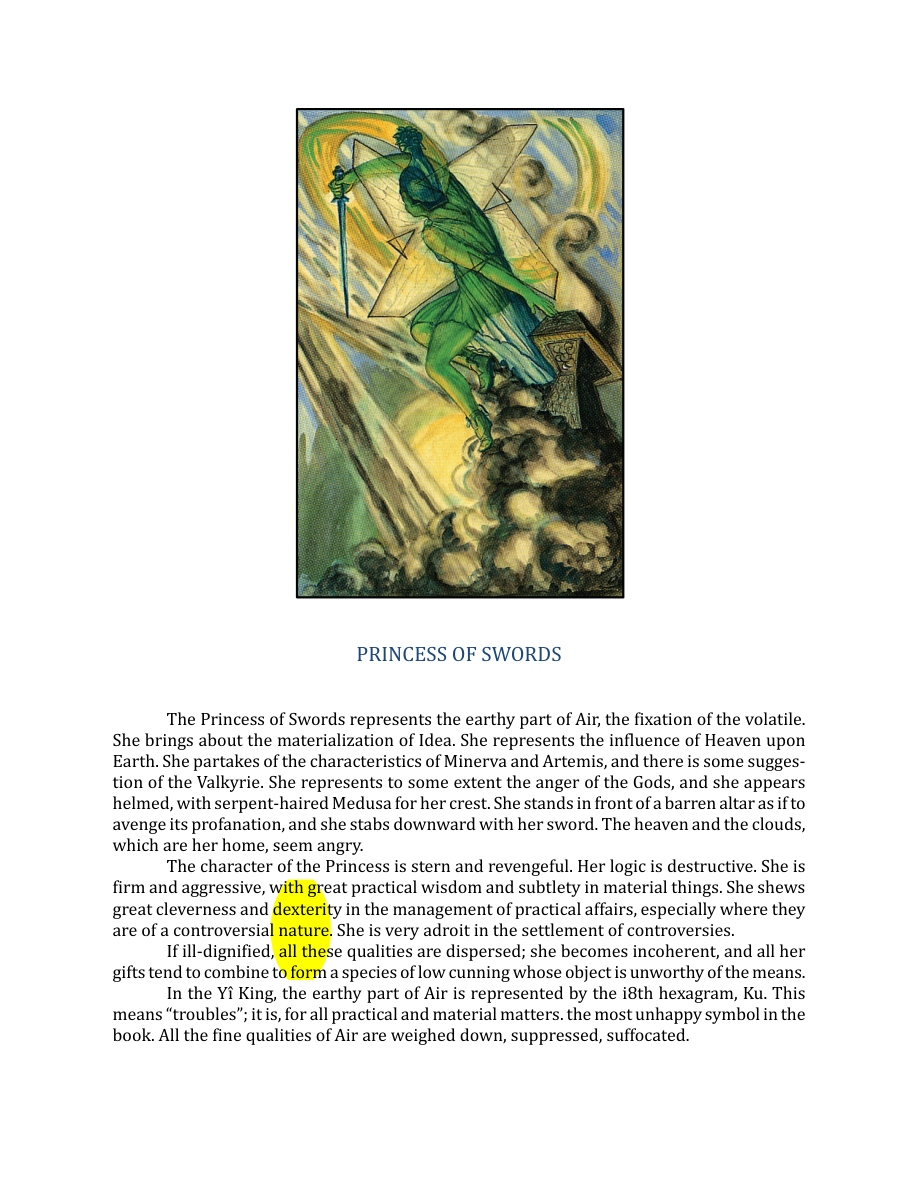 Original scan of The Book of Thoth, PDF page 164