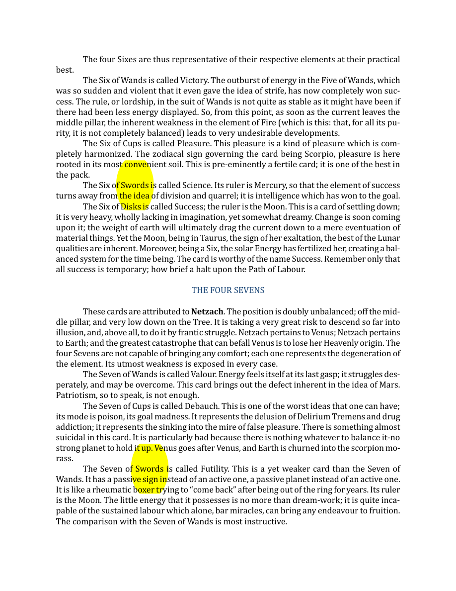 Original scan of The Book of Thoth, PDF page 179