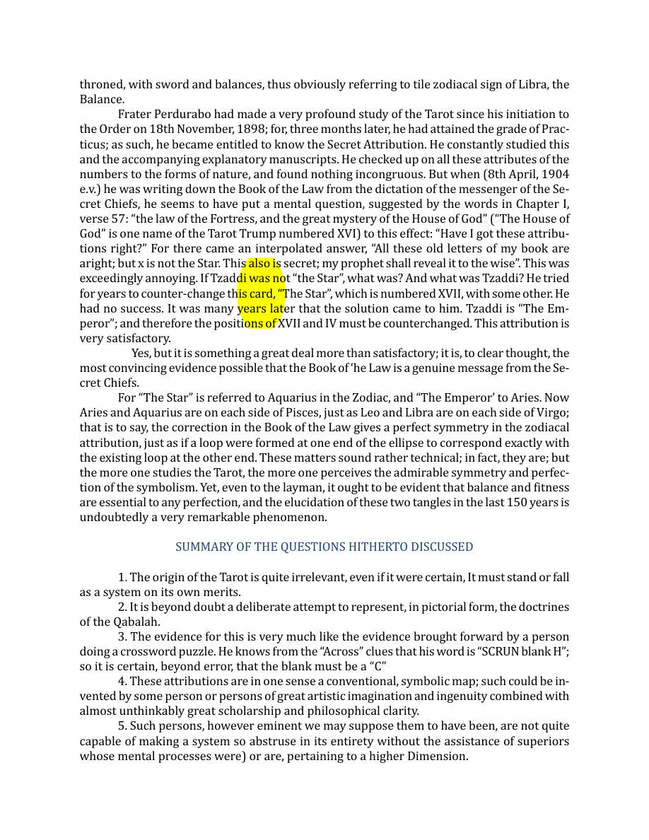 Original scan of The Book of Thoth, PDF page 18