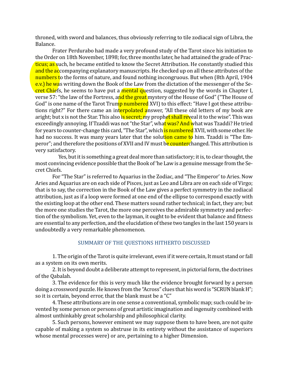 Original scan of The Book of Thoth, PDF page 18