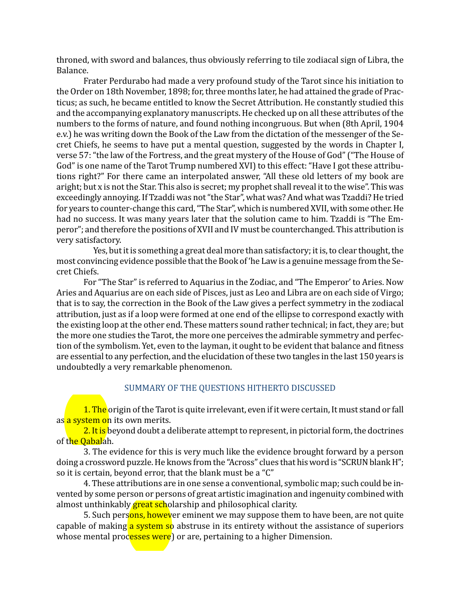 Original scan of The Book of Thoth, PDF page 18
