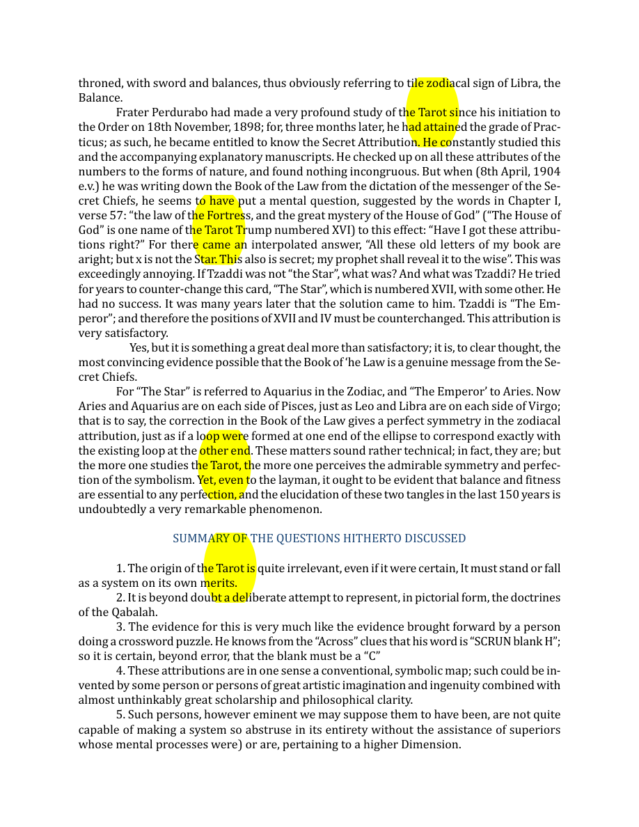 Original scan of The Book of Thoth, PDF page 18