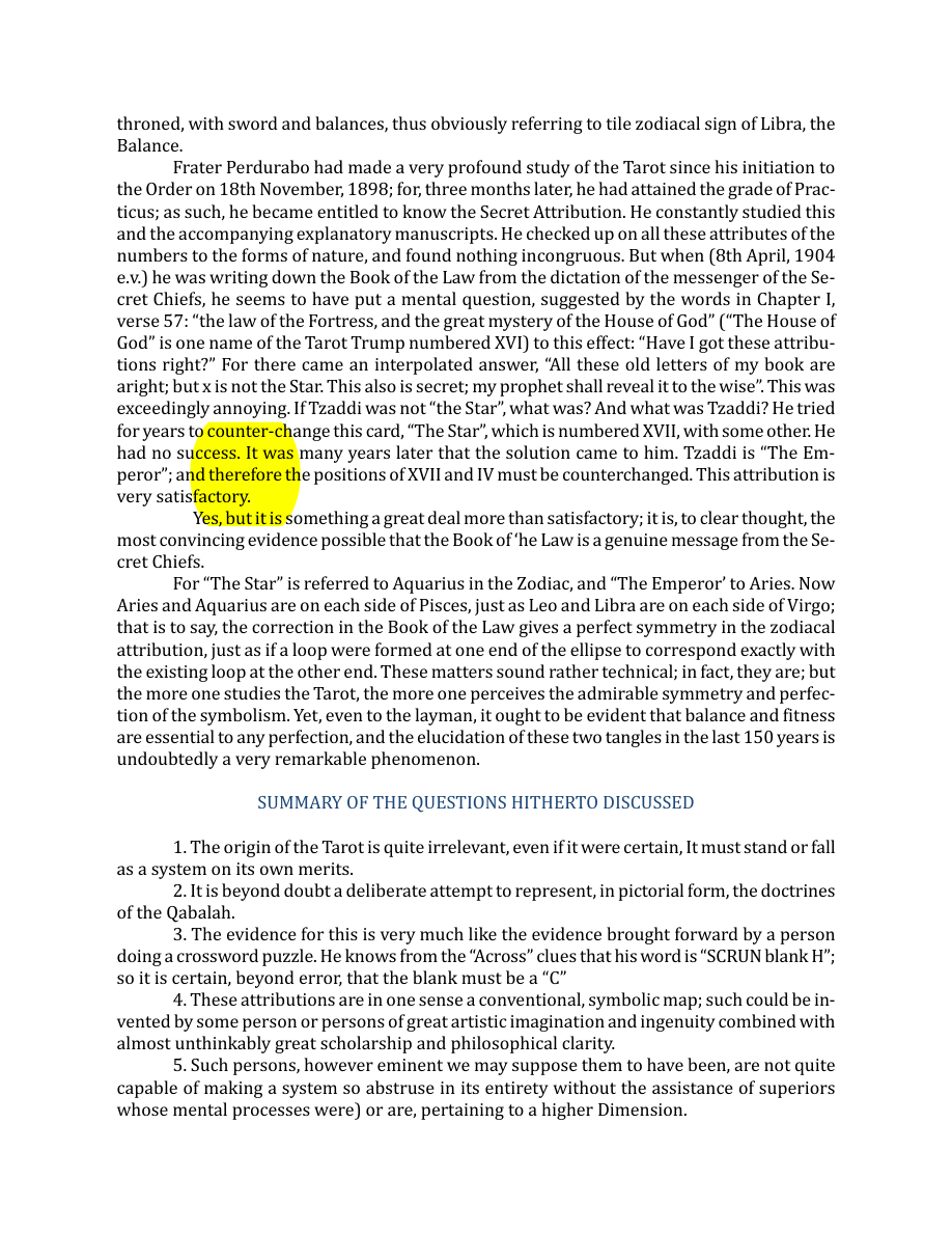 Original scan of The Book of Thoth, PDF page 18