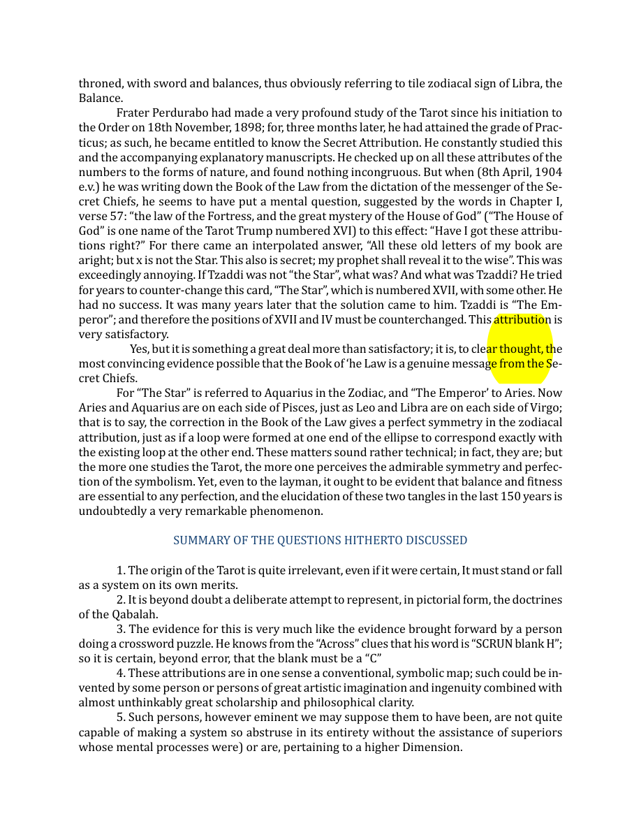 Original scan of The Book of Thoth, PDF page 18