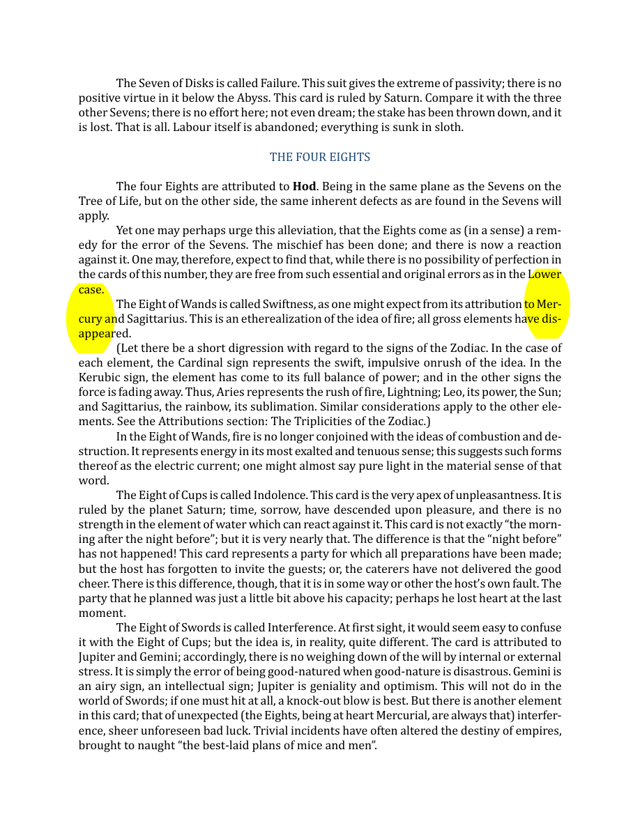 Original scan of The Book of Thoth, PDF page 180