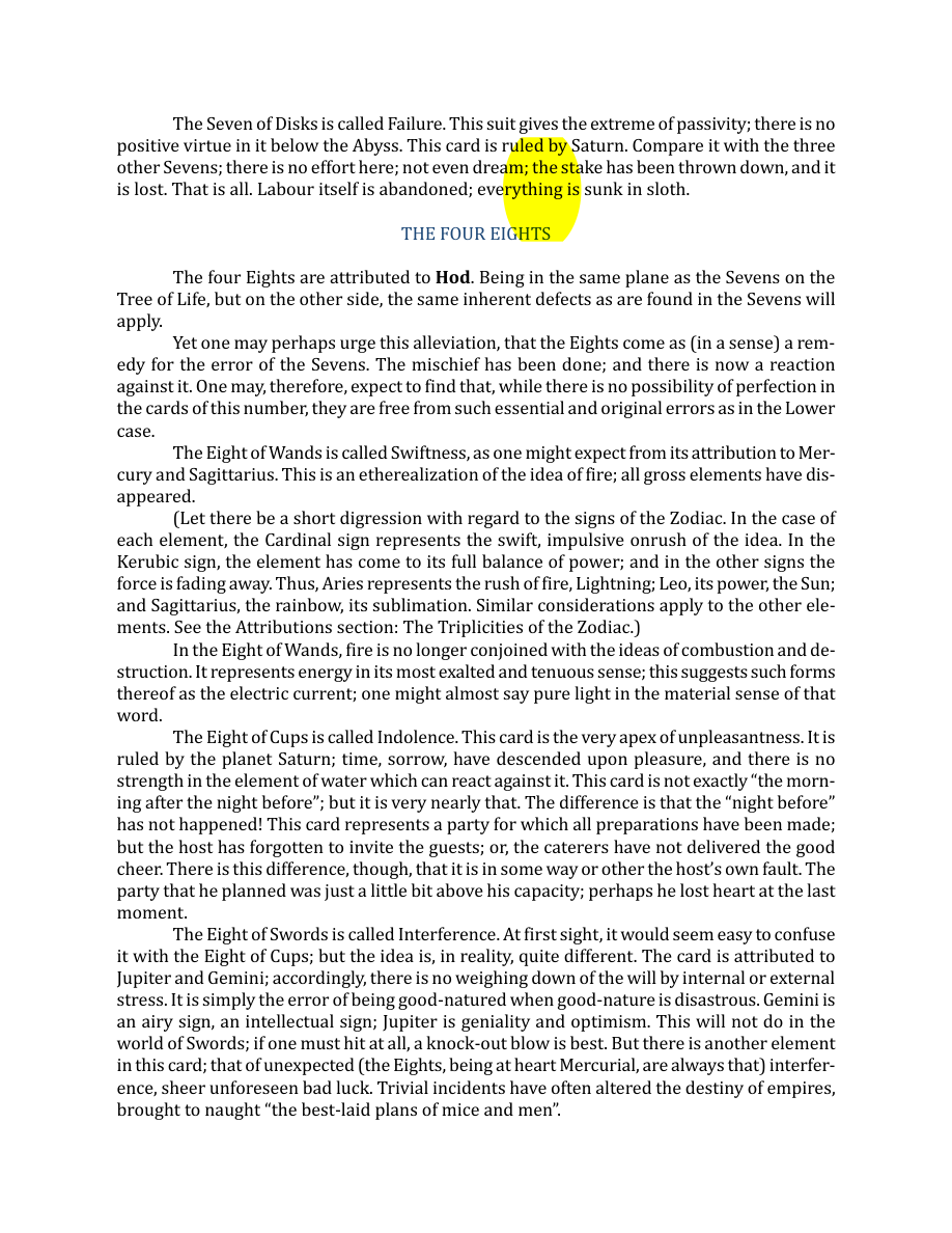 Original scan of The Book of Thoth, PDF page 180