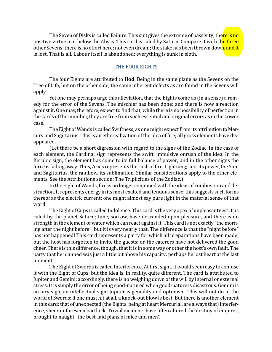 Original scan of The Book of Thoth, PDF page 180