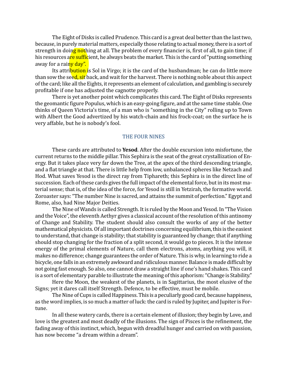 Original scan of The Book of Thoth, PDF page 181