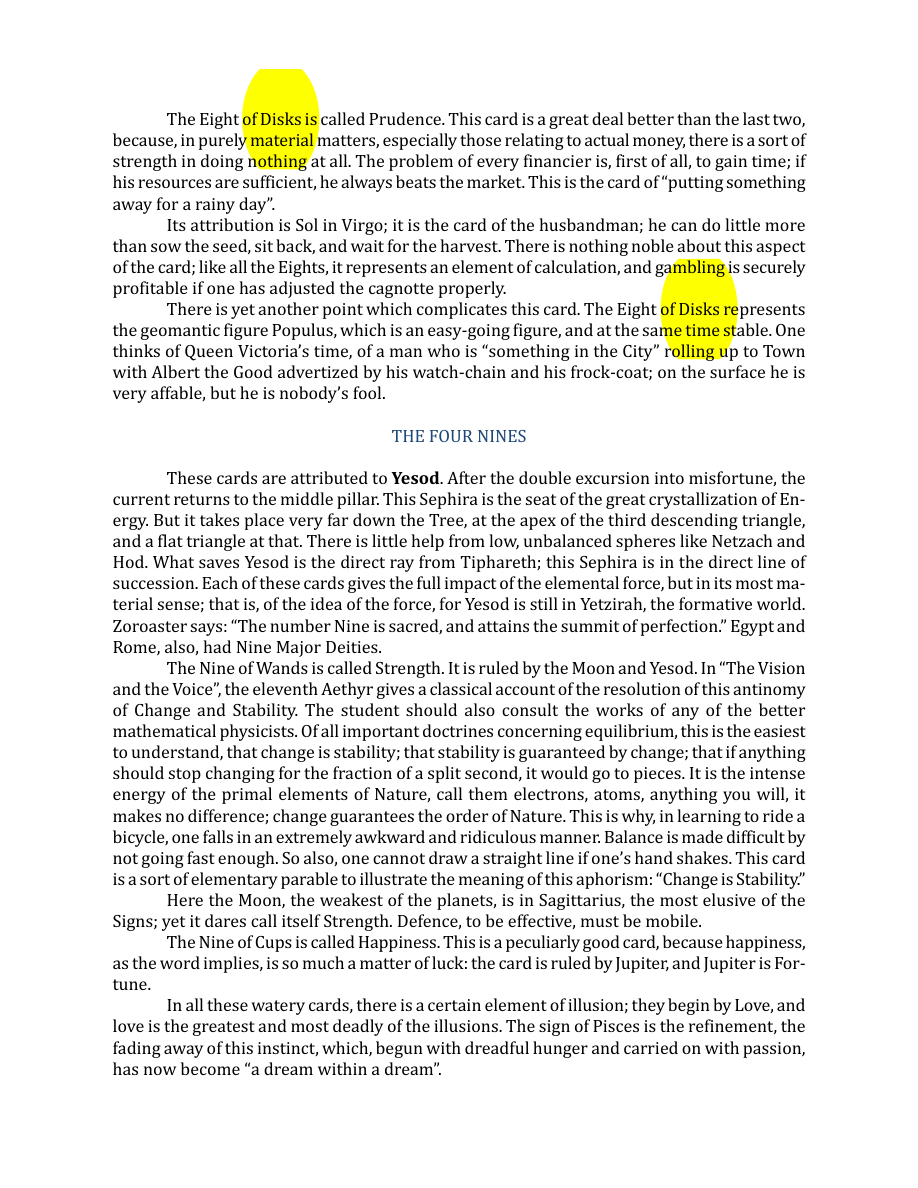 Original scan of The Book of Thoth, PDF page 181