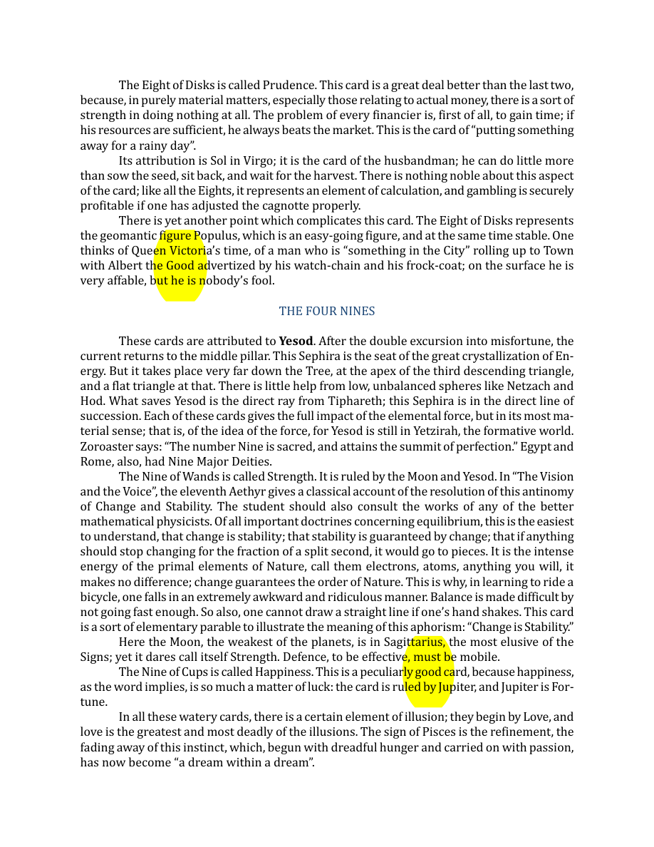 Original scan of The Book of Thoth, PDF page 181