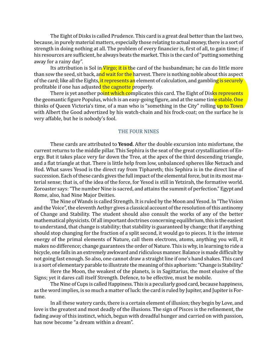 Original scan of The Book of Thoth, PDF page 181