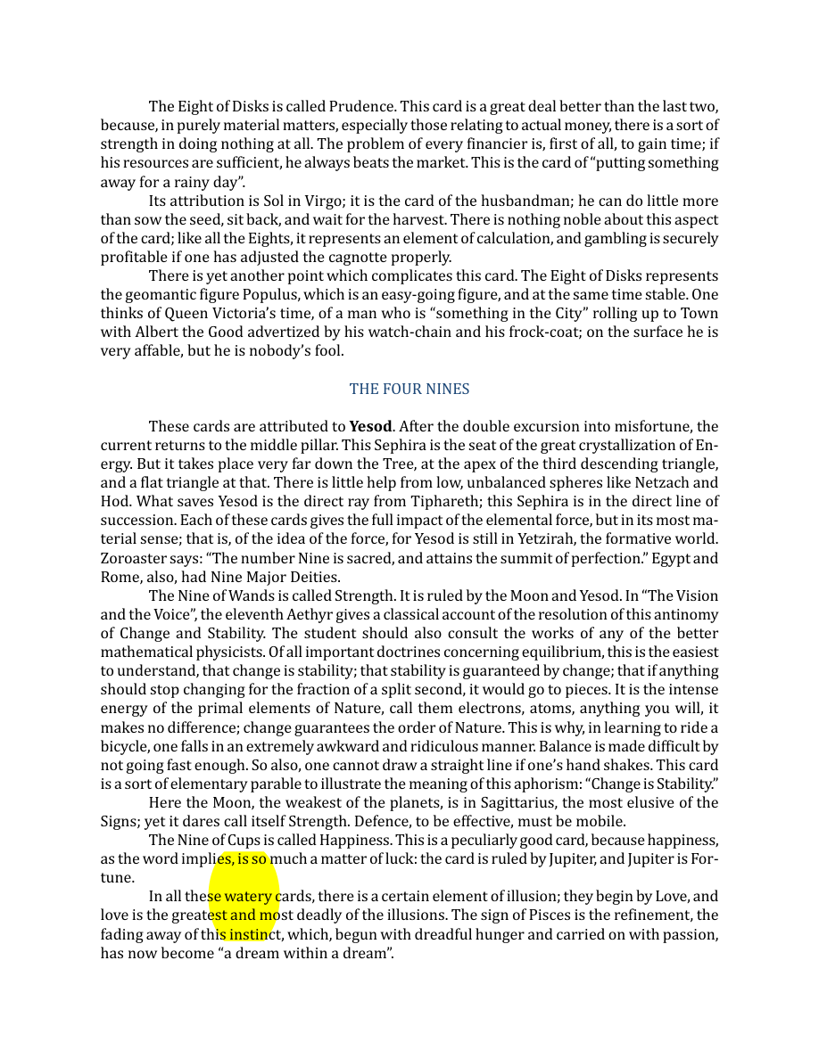 Original scan of The Book of Thoth, PDF page 181