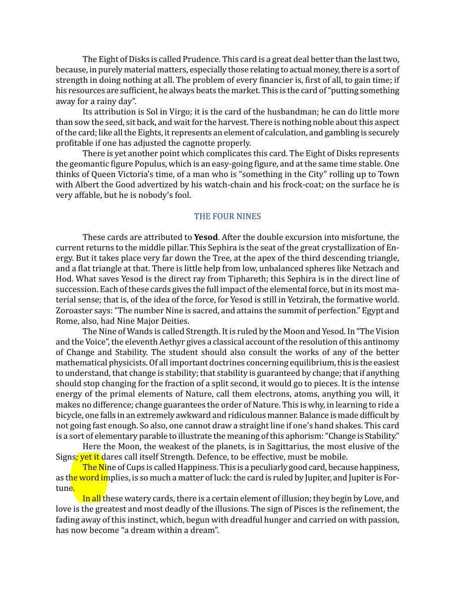 Original scan of The Book of Thoth, PDF page 181