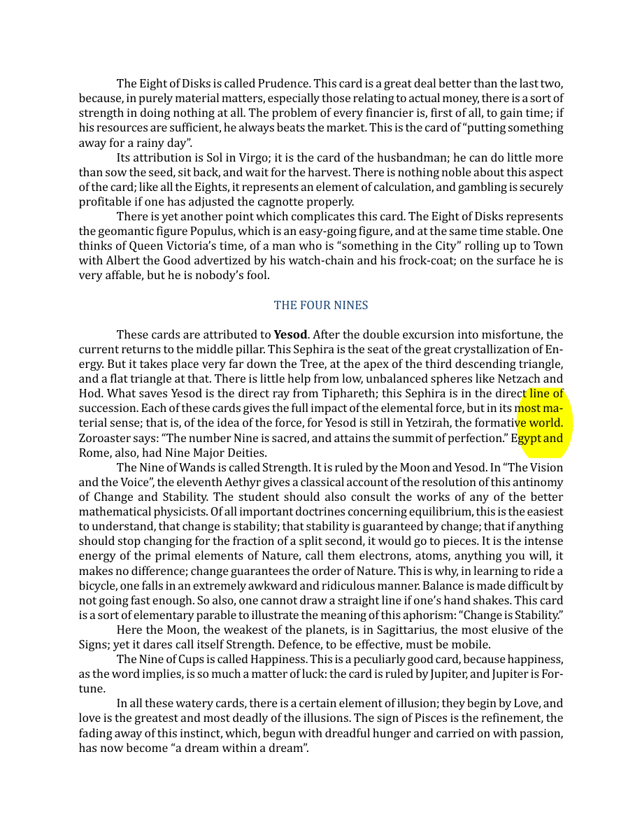 Original scan of The Book of Thoth, PDF page 181