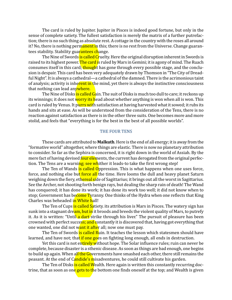 Original scan of The Book of Thoth, PDF page 182