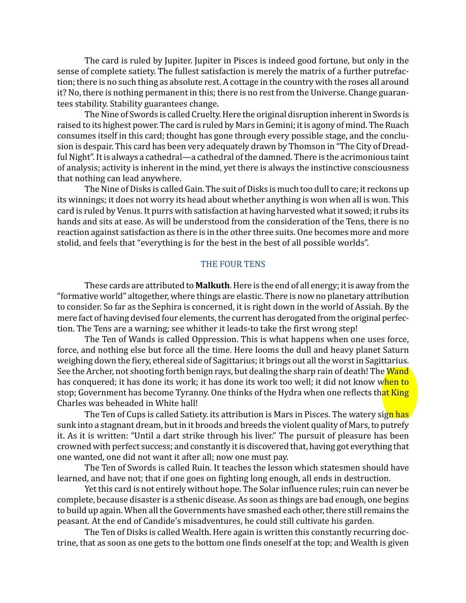 Original scan of The Book of Thoth, PDF page 182