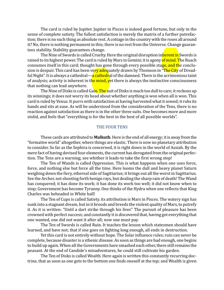 Original scan of The Book of Thoth, PDF page 182