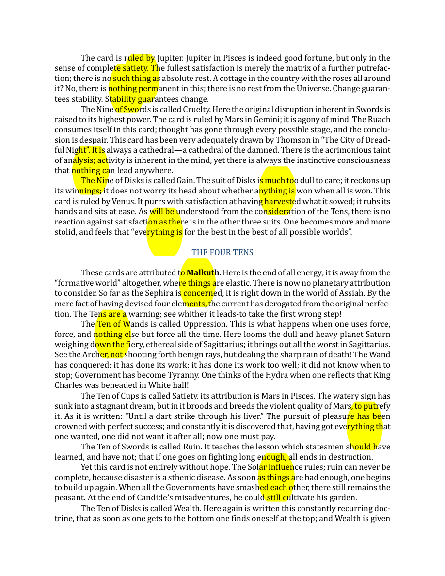 Original scan of The Book of Thoth, PDF page 182