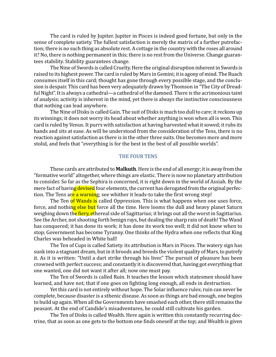 Original scan of The Book of Thoth, PDF page 182