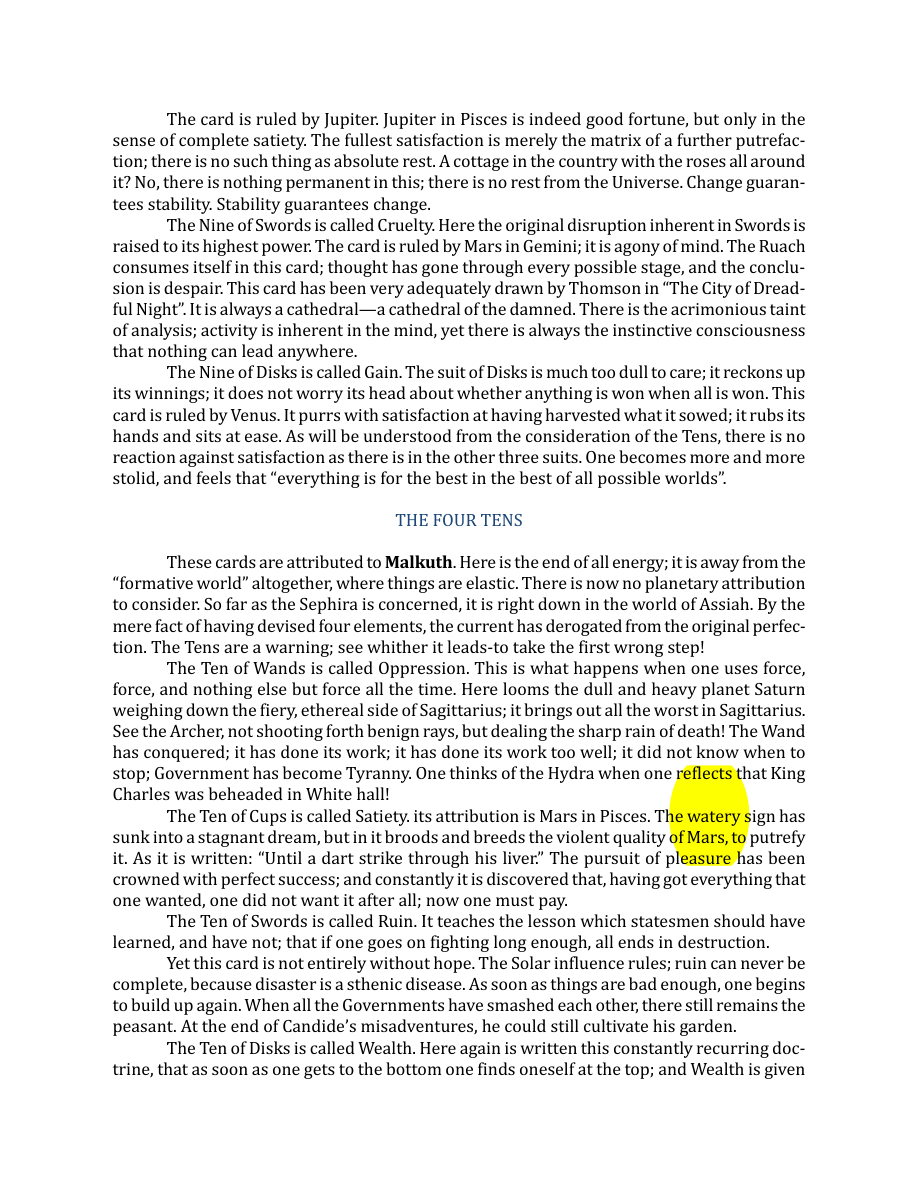 Original scan of The Book of Thoth, PDF page 182