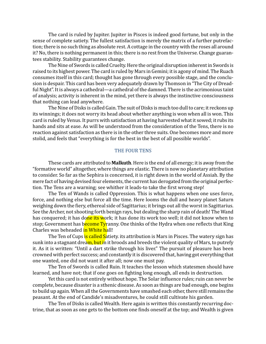 Original scan of The Book of Thoth, PDF page 182