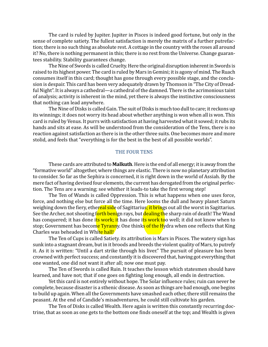 Original scan of The Book of Thoth, PDF page 182