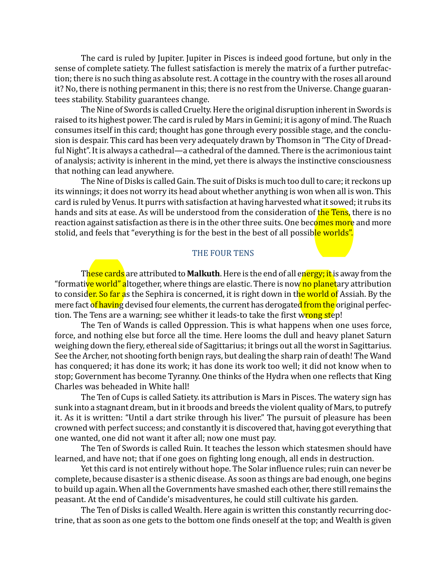 Original scan of The Book of Thoth, PDF page 182