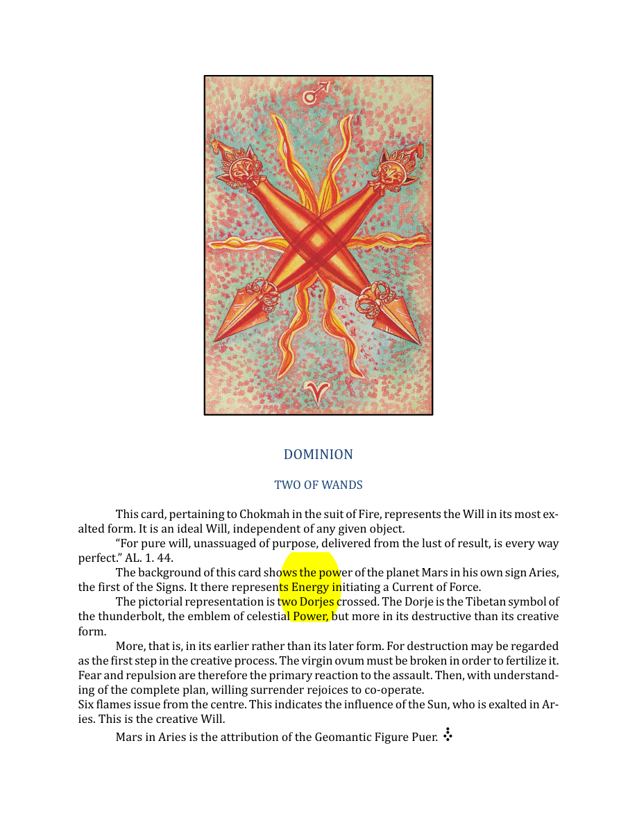 Original scan of The Book of Thoth, PDF page 186