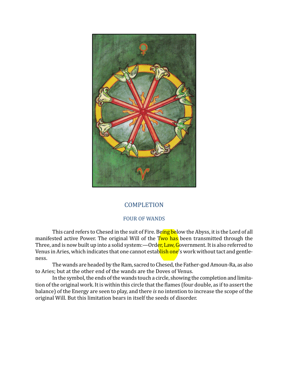 Original scan of The Book of Thoth, PDF page 189