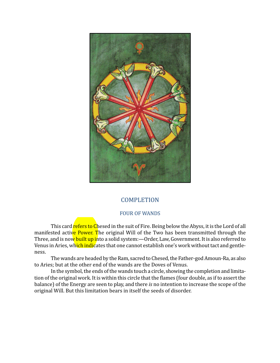 Original scan of The Book of Thoth, PDF page 189