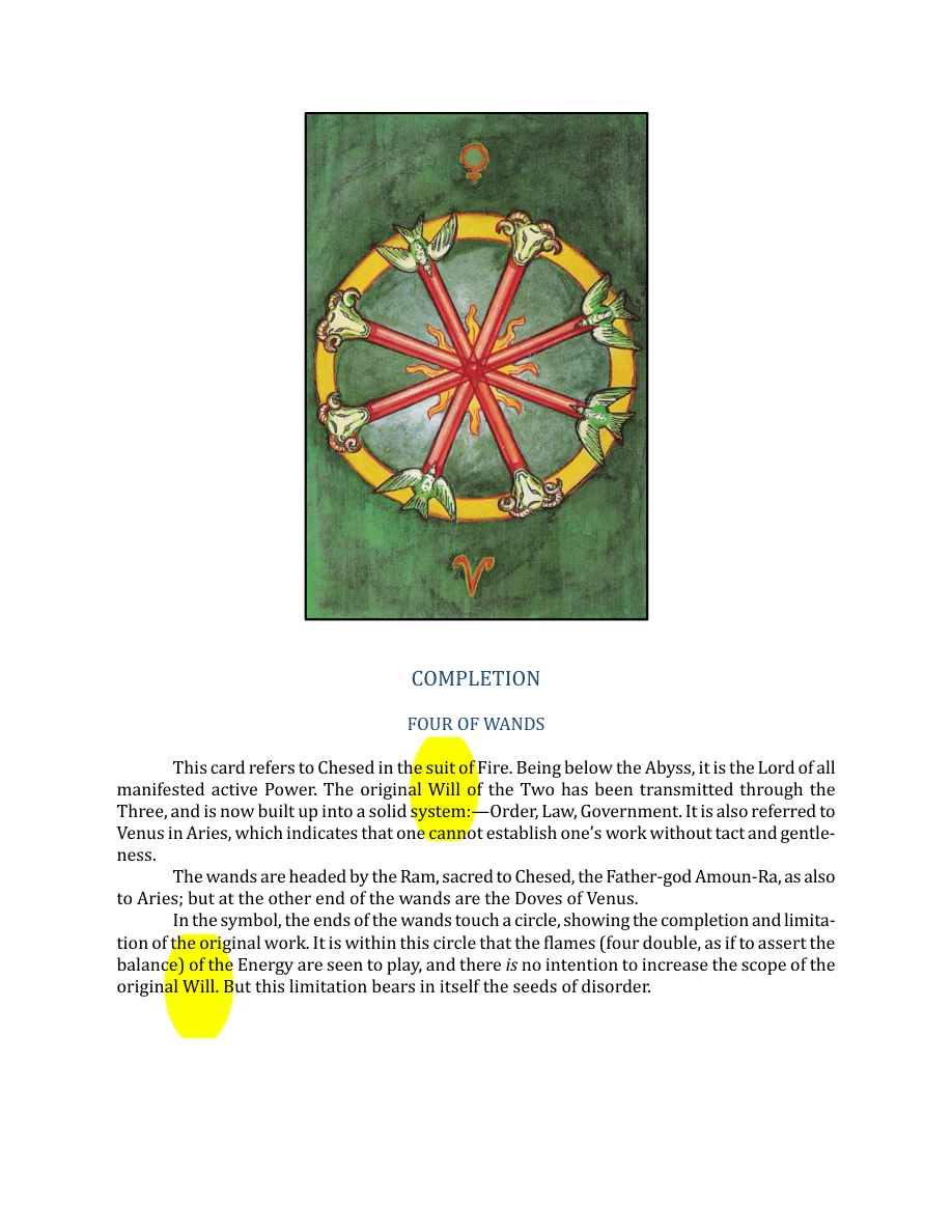Original scan of The Book of Thoth, PDF page 189