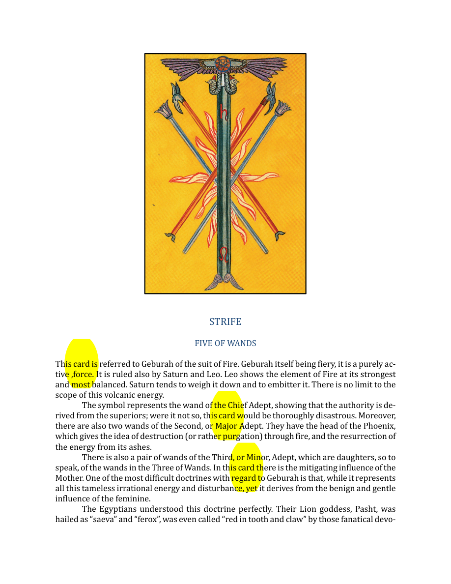 Original scan of The Book of Thoth, PDF page 190